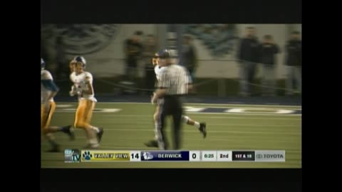9-28-2018 - Valley View Cougars At Berwick Bulldogs (Channel 8 Broadcast)