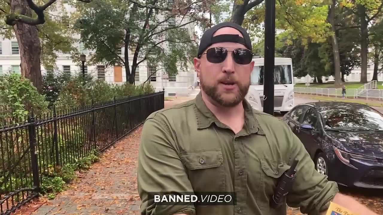 Leftist Agents Caught Handing Out NAZI Propaganda @ MAGA Rally