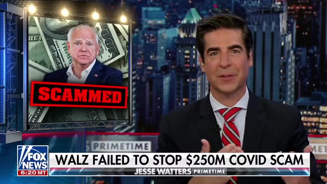 Watters: Walz Failed To Stop $250 Million COVID Scam