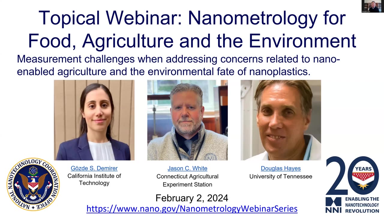 NNI Nanometrology for Food, Agriculture, and the Environment March 2024