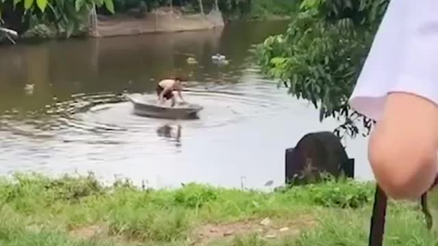 Dog Saves Man's Life !!