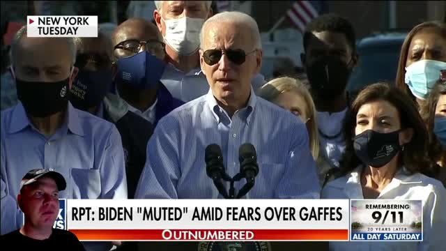 Reaction Video - Dementia Biden makes for gaffes!