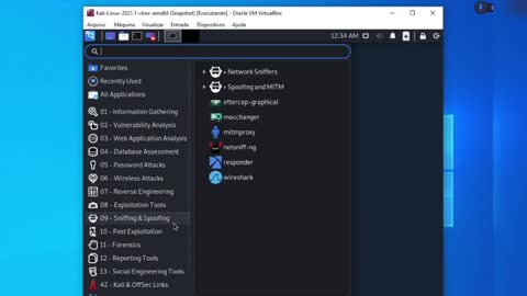 Workspace Kali Linux