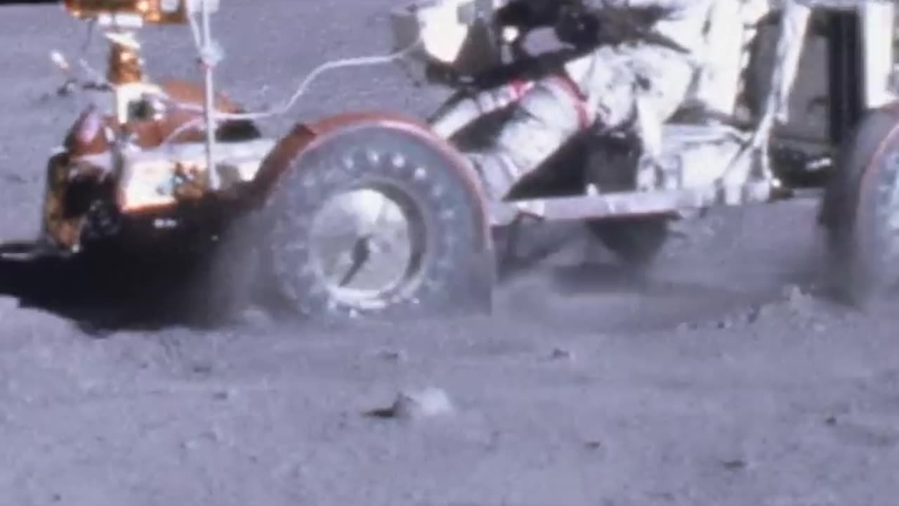 En 1971 la NASA llevó un carro a la Luna