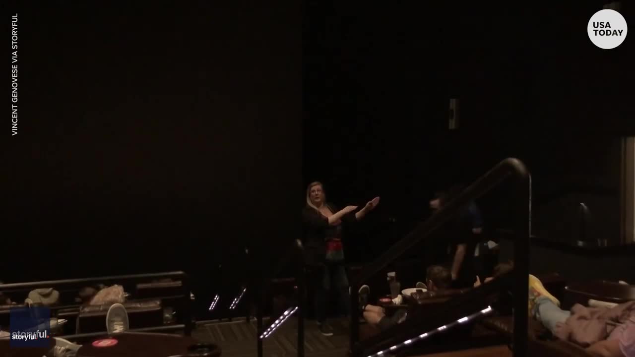 Bat surprises moviegoers during 'The Batman' showing in Austin