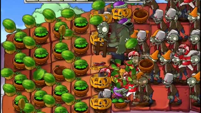 Plants vs zombies Minijuegos 12 Formen Arr