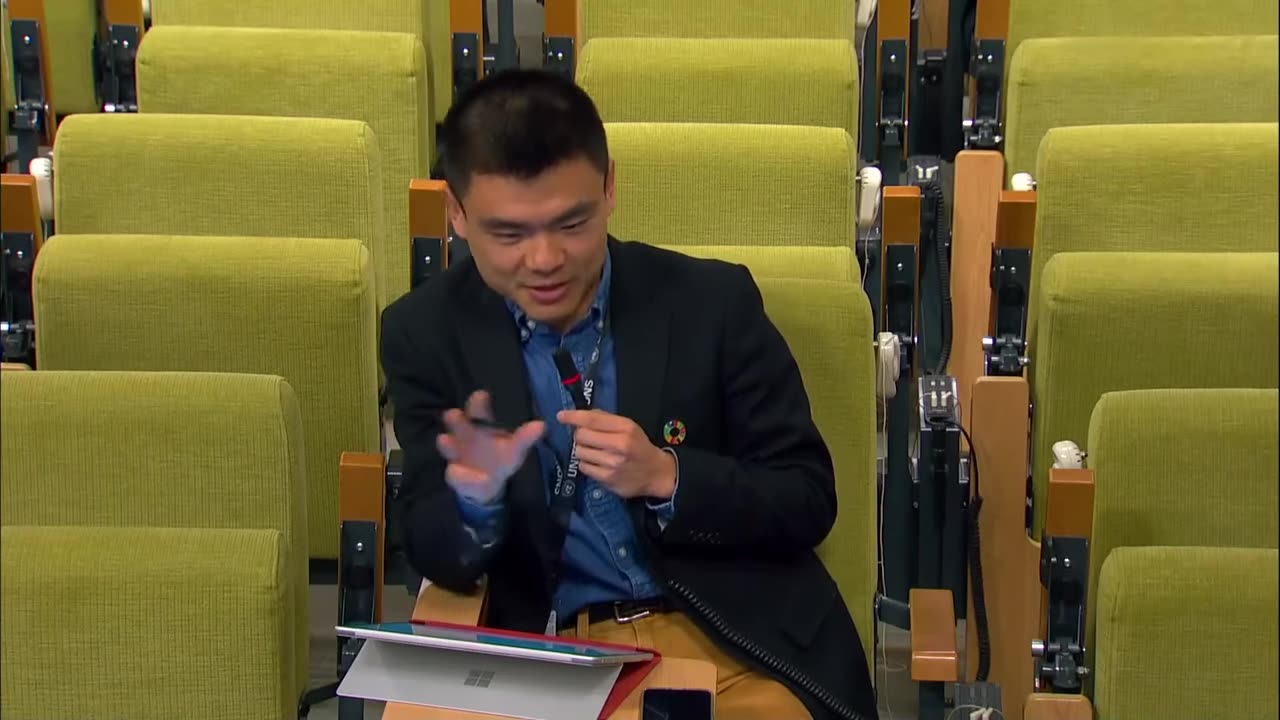 24. March 2023 Dezhi Xu asking Questions @ UN Water Conference, Daily Press Briefing