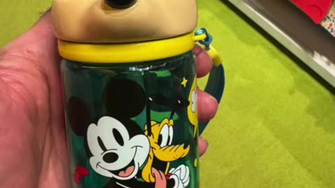 Disney Parks Mickey Mouse Water Bottle #shorts