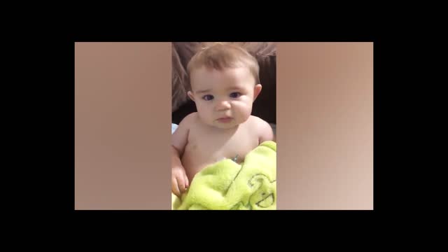 try not to laugh funny babies video