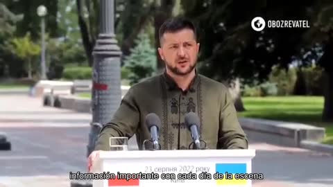 Zelensky prometió poderosos ataques contra los ocupantes si bombardean las ciudades ucranianas dura