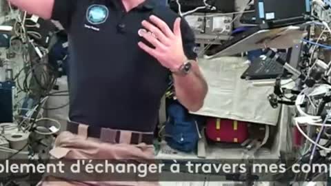 Est-ce que Thomas Pesquet est dans l' ISS ?