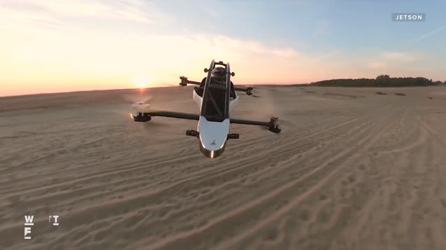 The Future Tech - Jetson One: A personal flying vehicle just for having fun