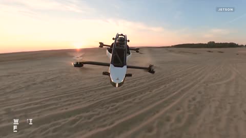 The Future Tech - Jetson One: A personal flying vehicle just for having fun