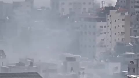 Gaza city fully destroyed by Israel attack