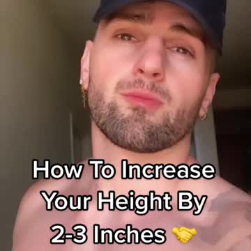 Increase height 2 to 3 inches
