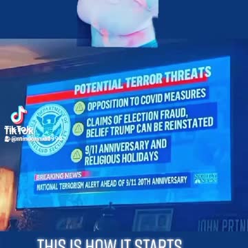 American Freedom Is Now Terrorism