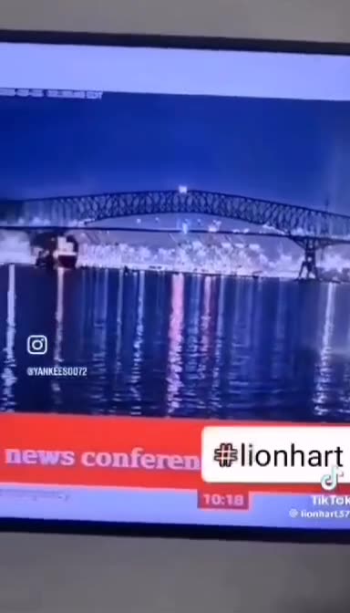 Another false flag done by the Jews to destroy the bridge