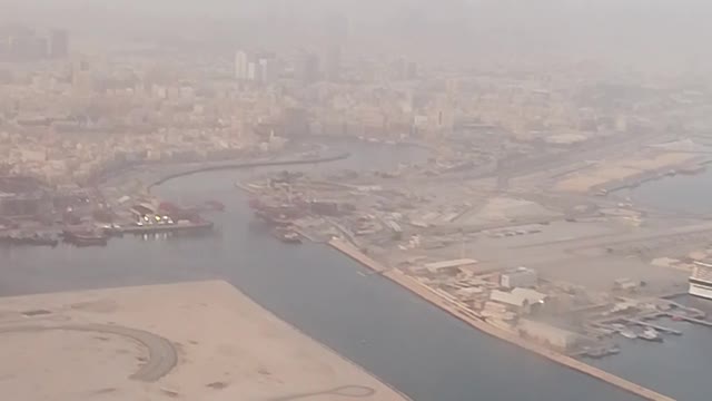 Dubai skyline by airview 2021