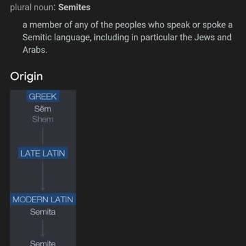 Definition of Semite