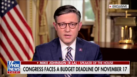 Mike Johnson: "We’re haunted by the federal debt, it’s $33.6 trillion now."