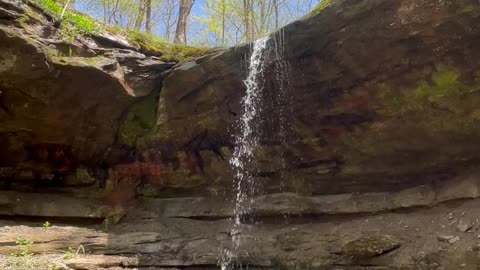 Vertical Shot of Cascade