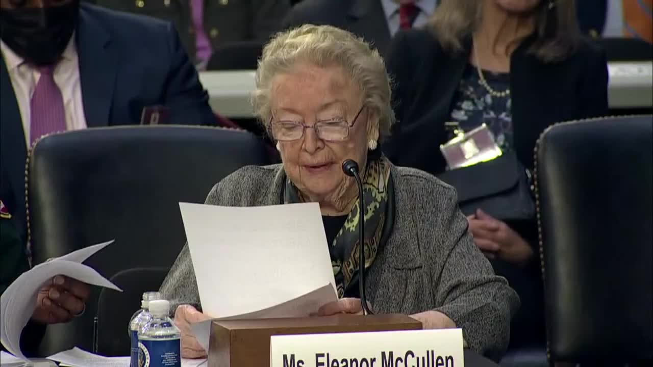 Eleanor McCullen admonishes Judge Jackson on her previous support of the Buffer zone law