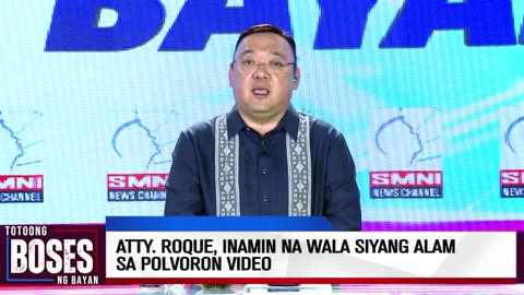 Atty. Roque, inamin na wala siyang alam sa polvoron video