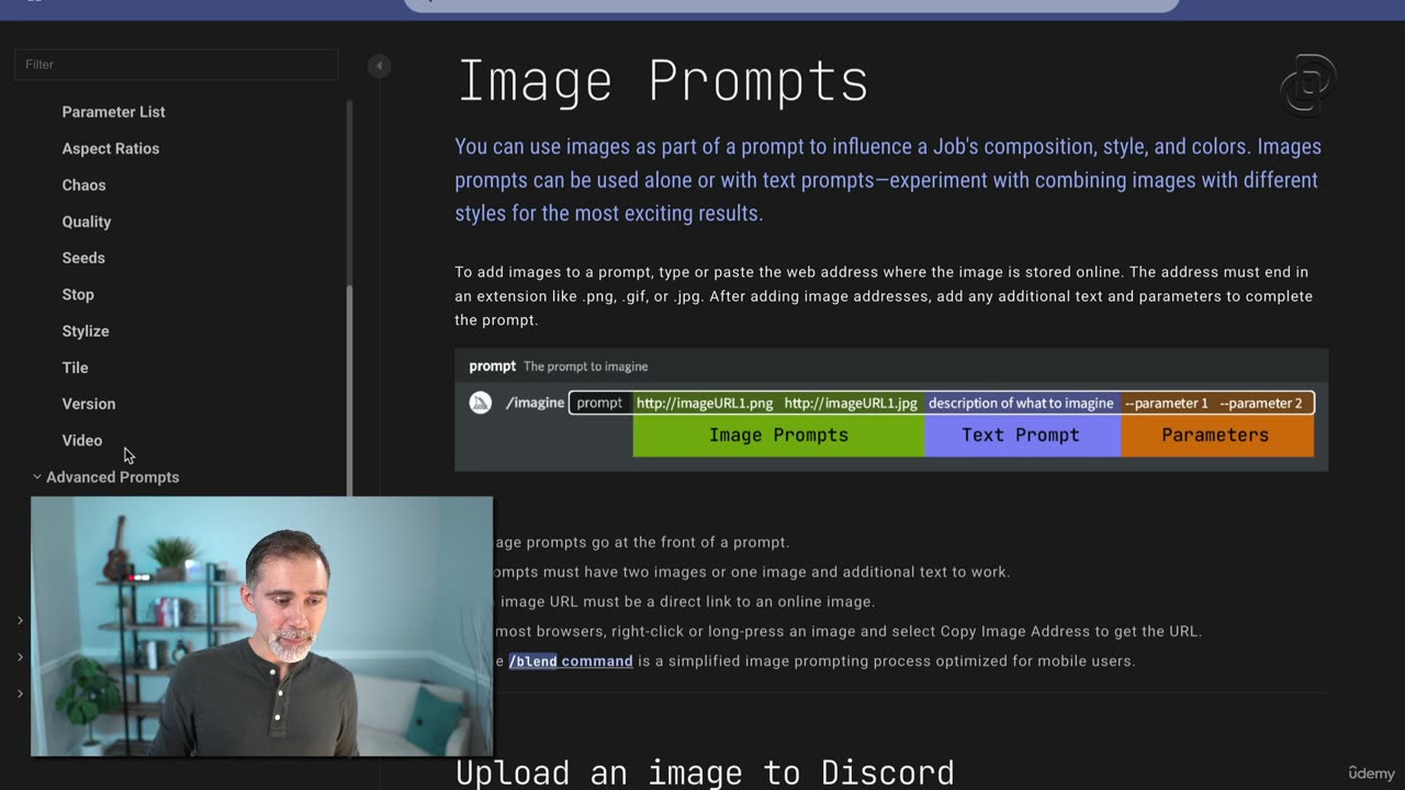 Chapter 33 | 004 Midjourney Parameters, Prompts, and advanced options