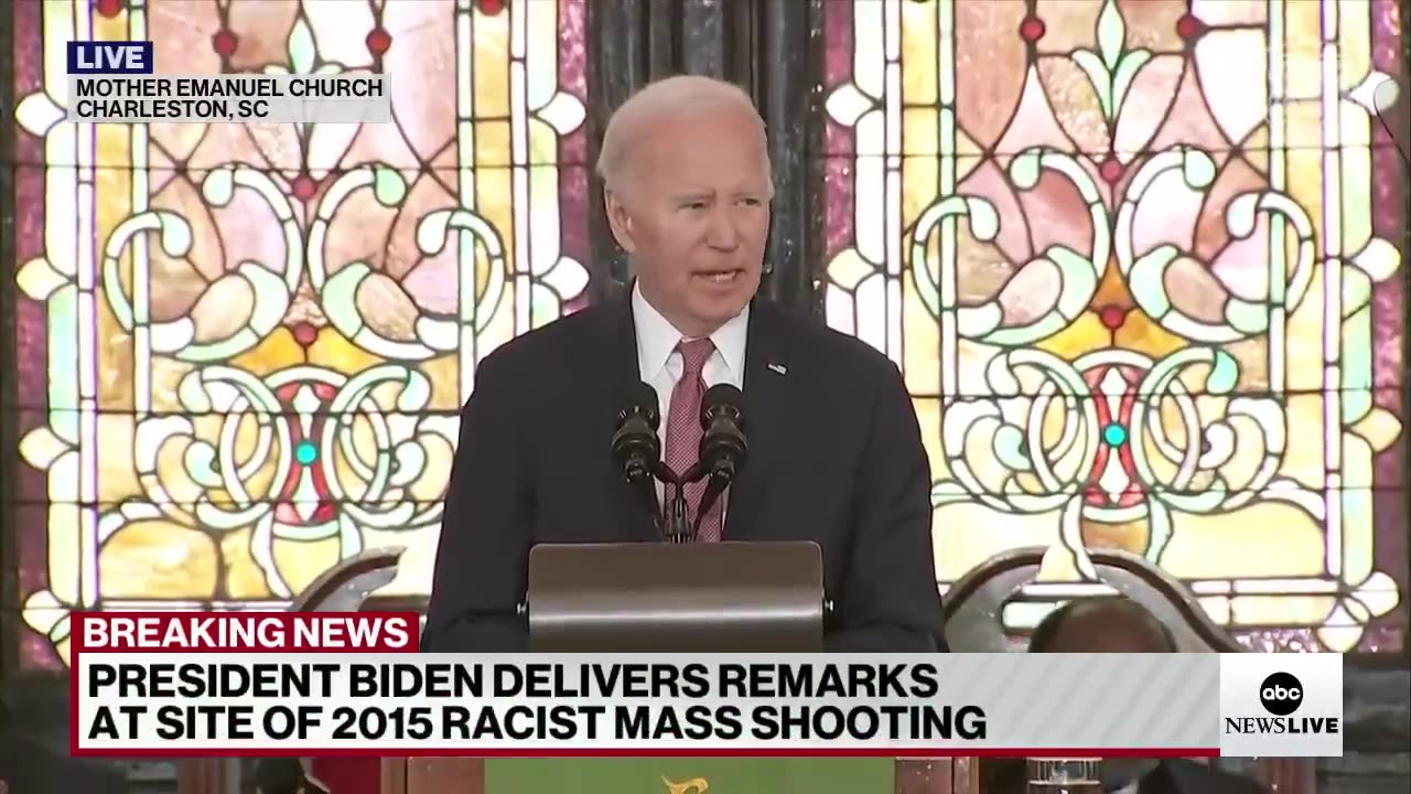 Angry Biden Attempted A Speech In A Historically Black Church But Pro-Hamas Protestors Interfered