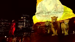 Choir performs at 'Mufasa: The Lion King' London premiere