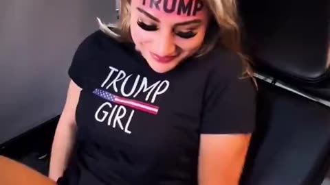 Trump Forehead Tattoo