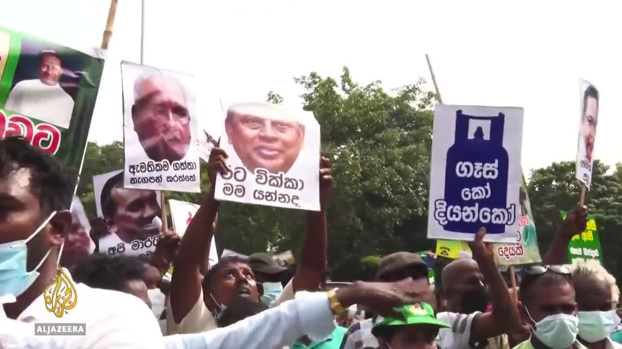 Protests flare in crisis-hit Sri Lanka as gov’t readies for IMF talks