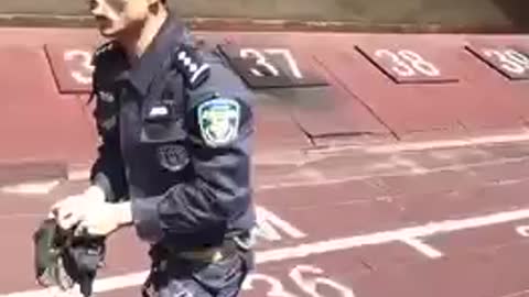 Special police SWAT tough physical training