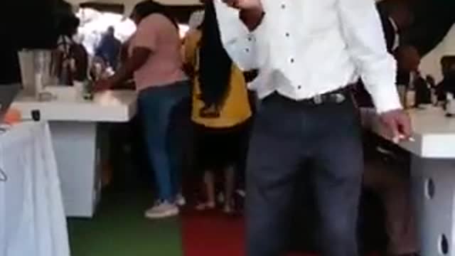OLD MAN DANCING LIKE A TEENAGER