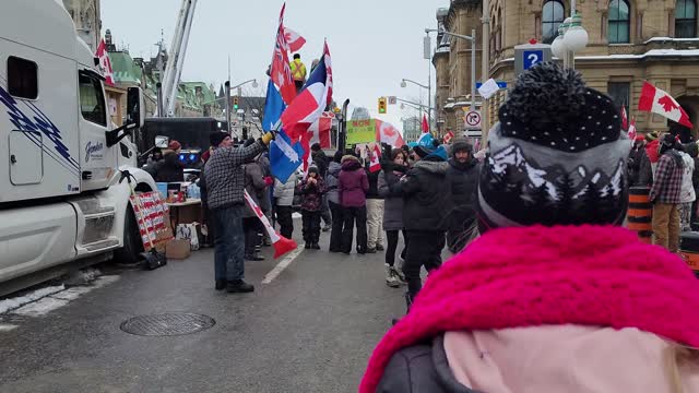 Freedom Convoy - Ottawa - Sunday February 6, 2022 Part 2