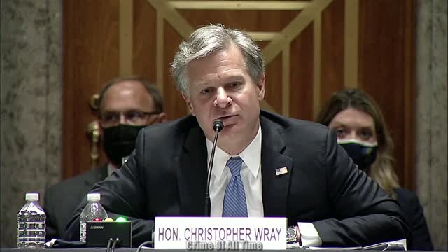 Senator Sinema w/Mayorkas & FBI Director Wray Testify or TEST-A-LIE? 9/21/21