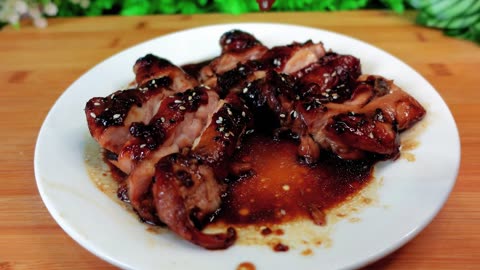 Dark soy sauce chicken😋 Incredibly EASY and DELICIOUS ✅