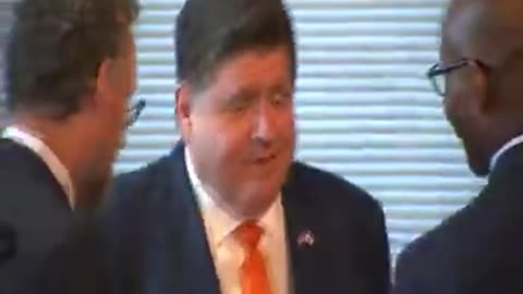 'Governor JB Pritzker was caught on a hot mic expressing his discontent with the current situation