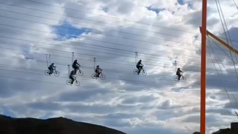Riding in the sky
