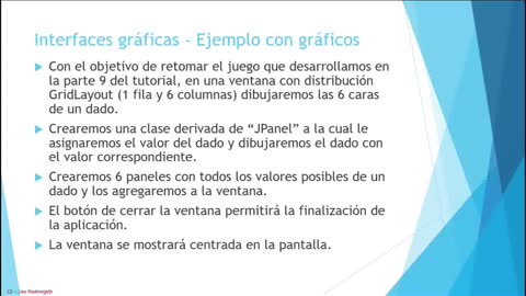 Java parte 22. Interfaces gráficas de usuario (parte 4). Manejo de gráficos.