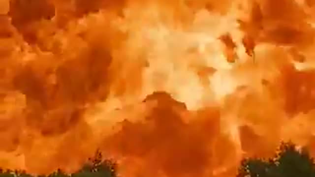 Massive explosion at gas station in Novosibirsk, Russia