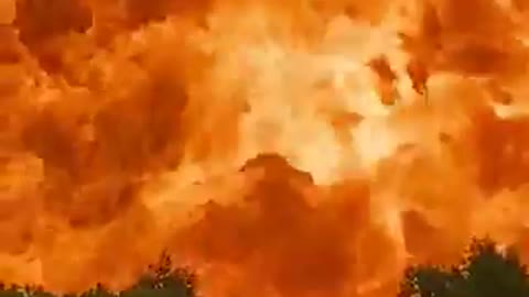 Massive explosion at gas station in Novosibirsk, Russia