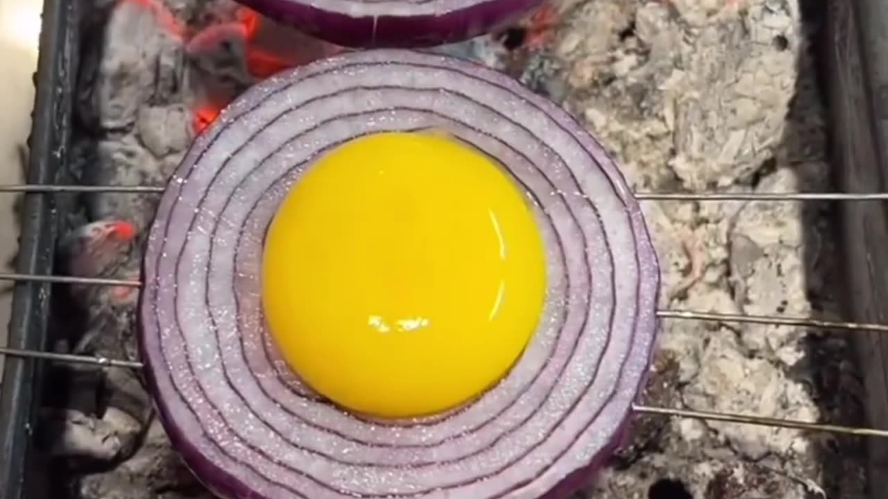 Onion egg fried