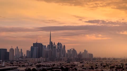 City view, nature, satisfying video