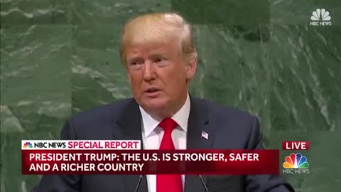 President Trump On American Independence Versus Global Governance.