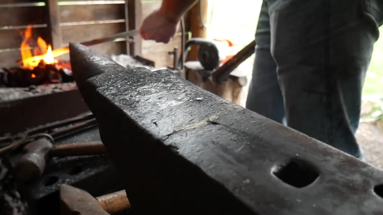 Hand Forging A Custom Camp Knife