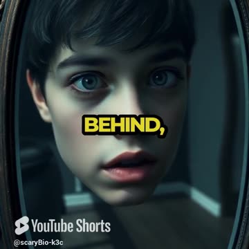 Don't Trust Your Reflection: A Haunting Mirror Experience!#shorts