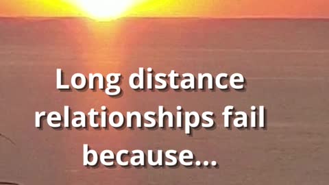 Lond Distance Relationship Facts | #psychology | #psyfacts