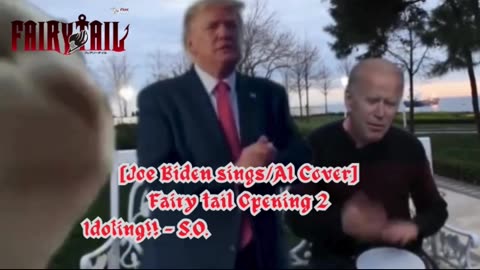 [Joe Biden sings/AI Cover] Fairy tail Opening 2 Idoling!!! - S.O.W. Sense of Wonder