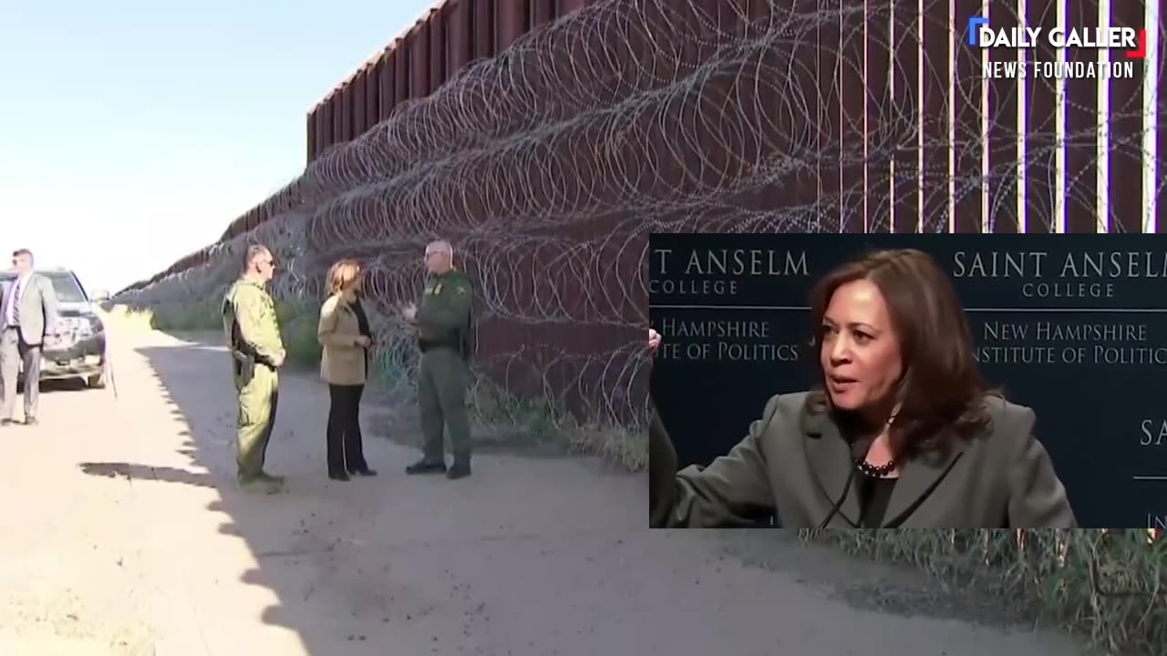 Kamala Haunted by the Ghost of Her Past as She Visits the Border